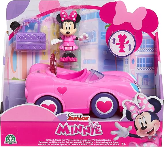 [886144899560] Disney Minnie Mouse Figure & Car-89956