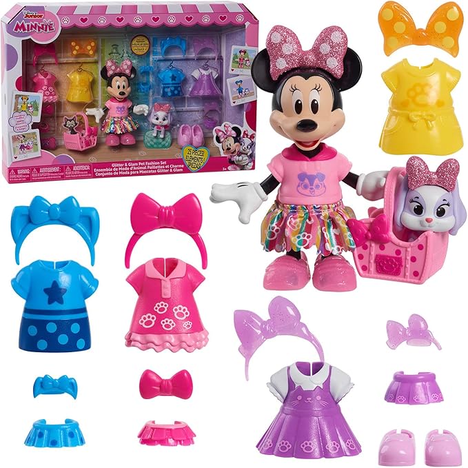Minnie Glitter & Glam Pet Fashion Set-88189