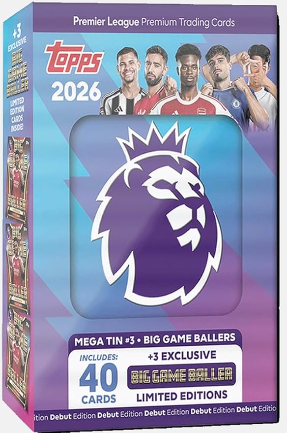 [5053307076532] Topps Premier League  Mega Tin -FS0005754