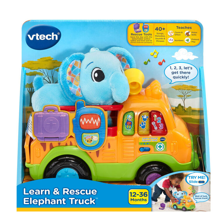 LEARN & RESCUE ELEPHANT TRUCK 