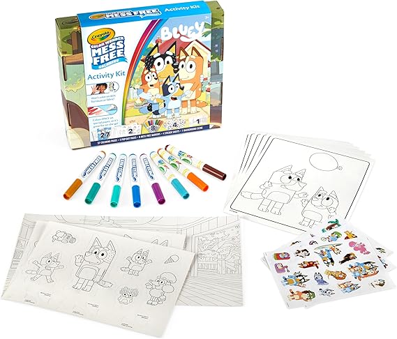 CW Activity Set Bluey-Crayola75-7171