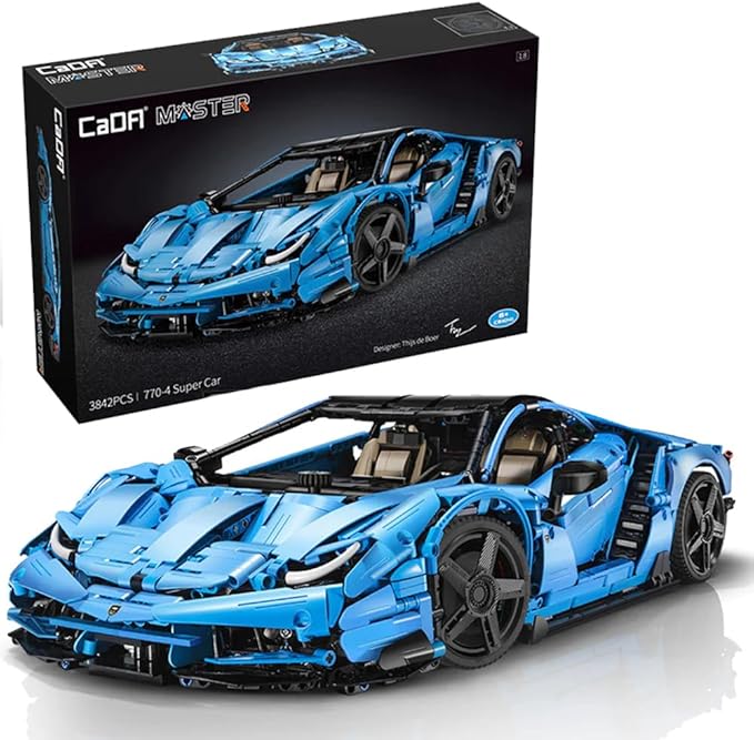 770-4 super car 3842pcs-C61041W