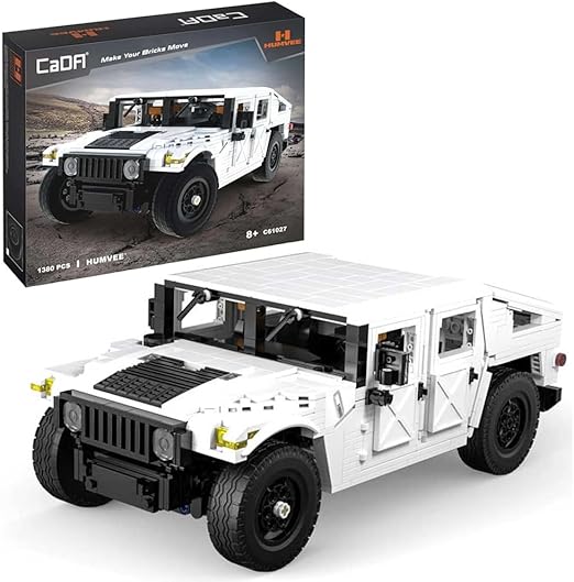 1:24 Humvee off-road truck 328pcs-C55022W
