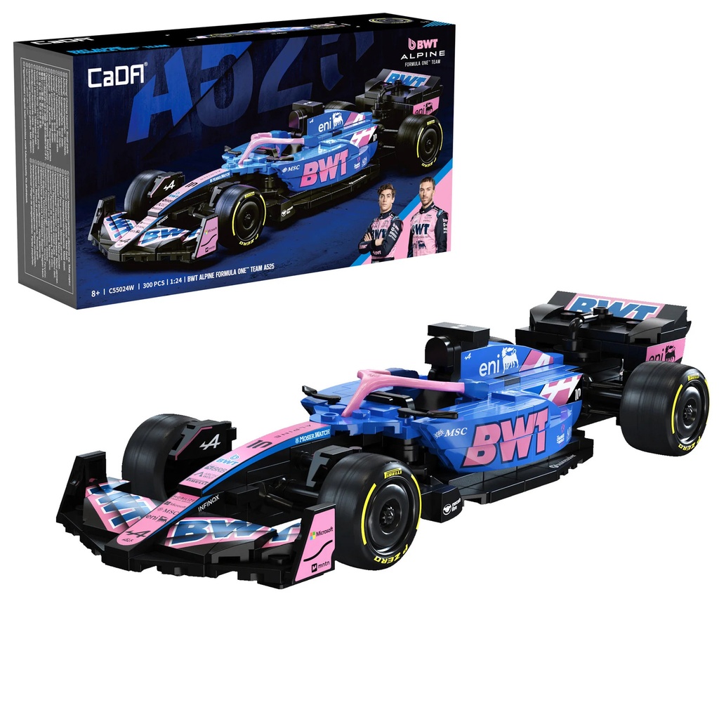 [6948061927635] 1:24 2025 Alpine F1 A525 300pcs-C55024W