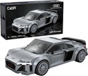 سيارة أودي R8 كوبيه بمقياس 1:24، 199 قطعة - C55027W
