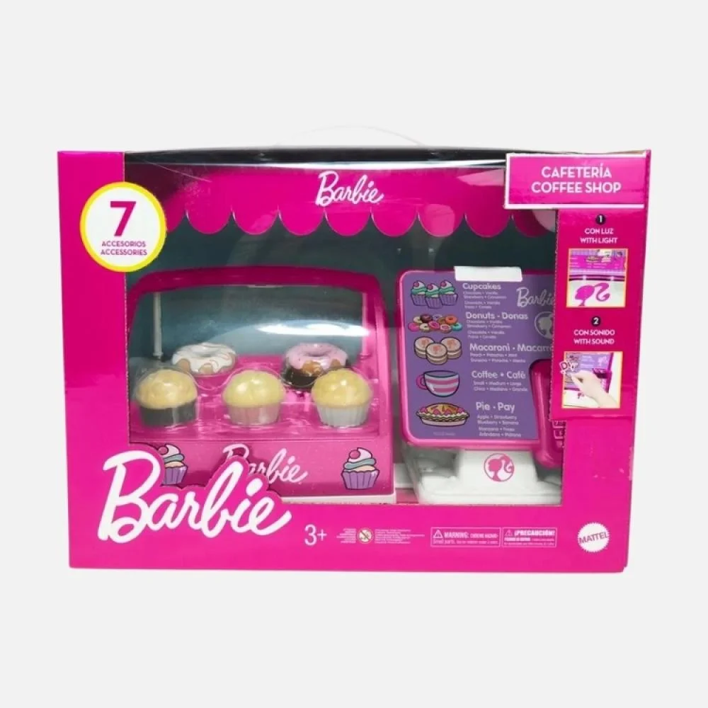 [8436547418619] Barbie Coffee Shop-TSH51003