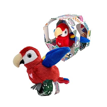Happy Yappers Parrot Red-9594