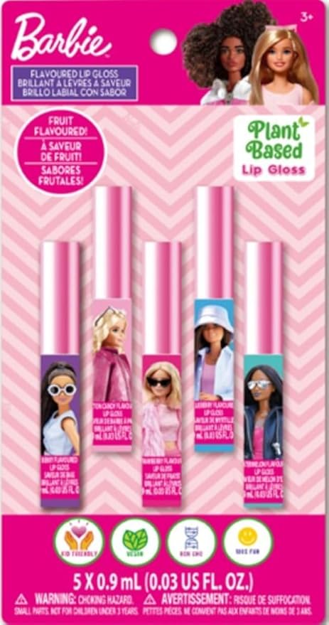 5 PK LIP GLOSS WANDS PLANT BASED-BB0301GA