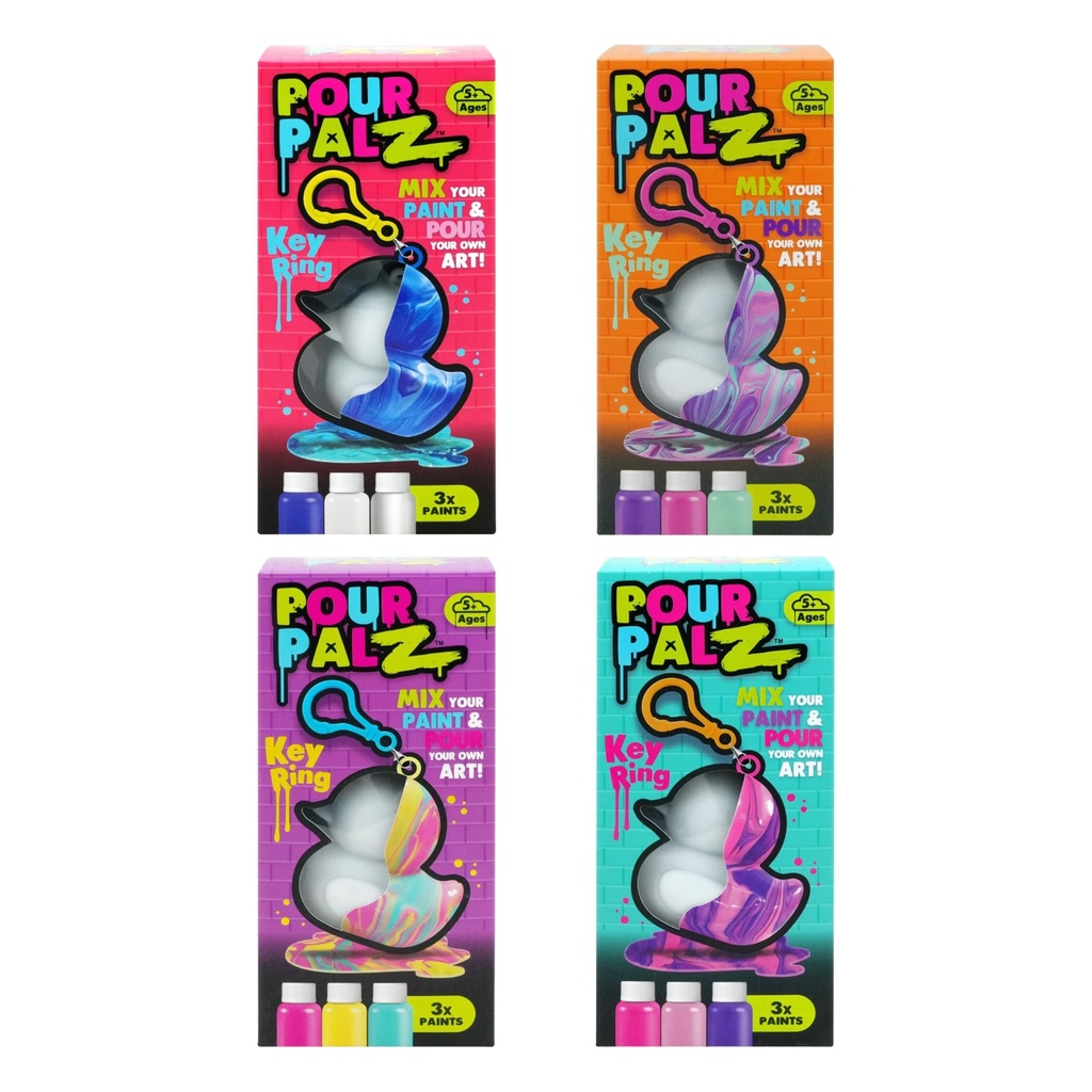 Pour Palz Duck Keyrings-G26262