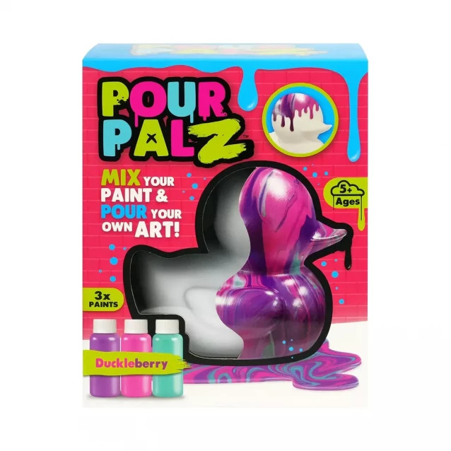 Pour Palz Rubber Duck Large Asst 60ml-G26261
