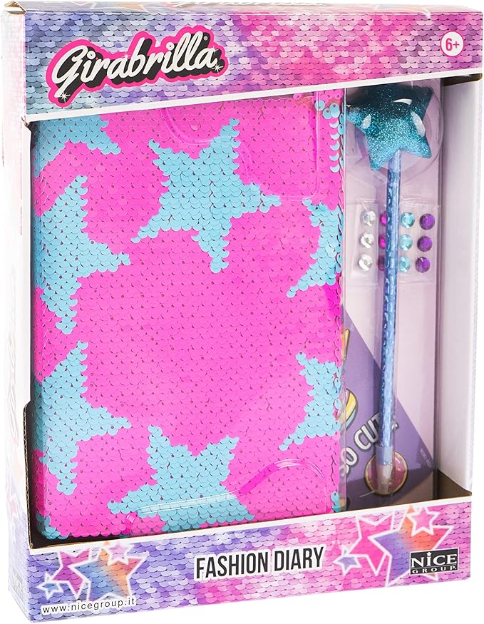 GIRABRILLA FASHION DIARY BLUE-19036B
