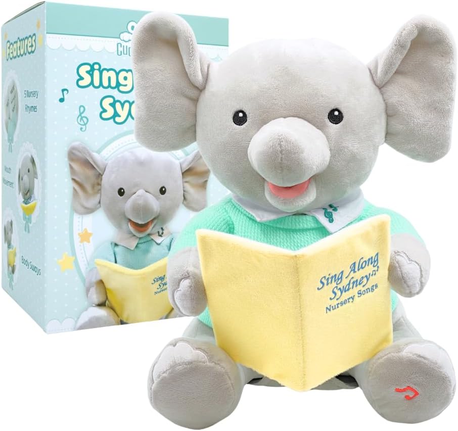 Cuddle Barn Singing Elephant Along Sydney- 42873