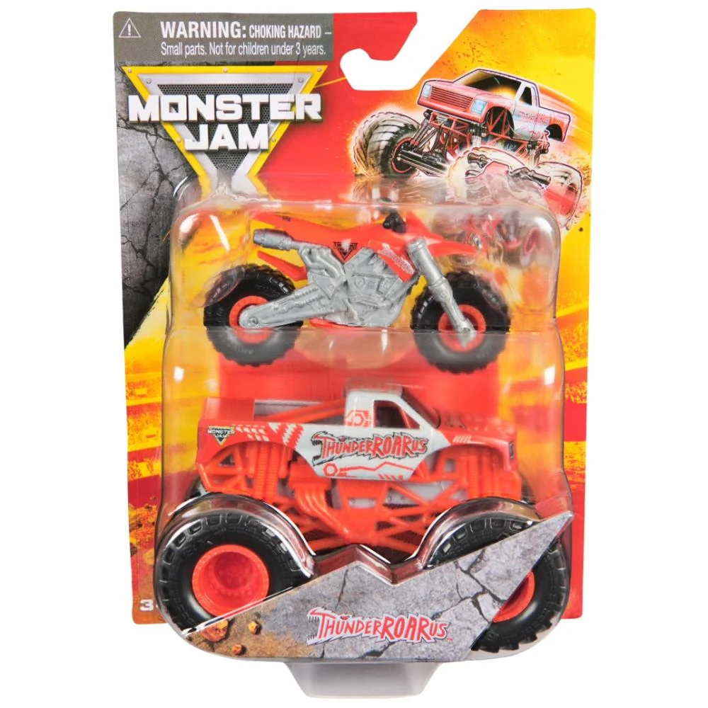Monster Jam 1:64 & Supercross Bike-6074304