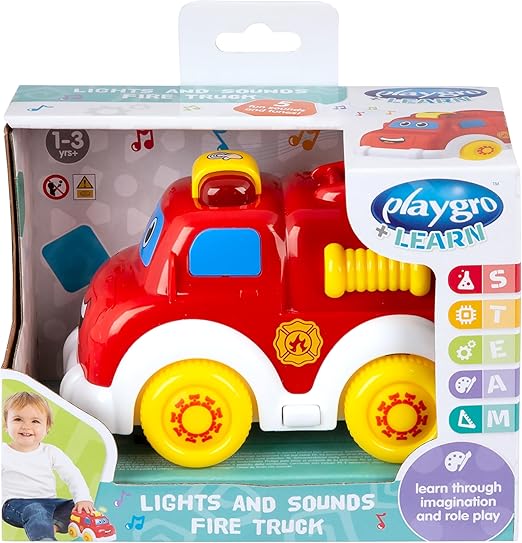 Playgro Lights & Sounds Fire Truck –PG6383865