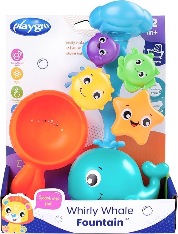 Playgro Whirly Whale Fountain – PG6389093