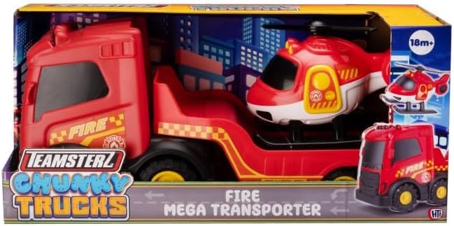 Teamsterz Chunky Trucks Fire Mega Transporter -1425008