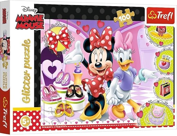 100 Glitter Disney Minnie and trinkets   -14820
