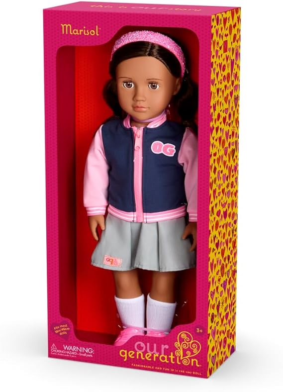 OG Doll w/ School Outfit & Bomber Jacket -BD31741Z
