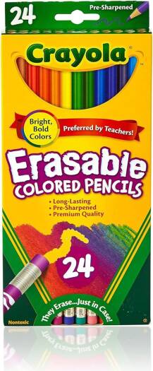 24 Glitter Crayons-CY52-3715