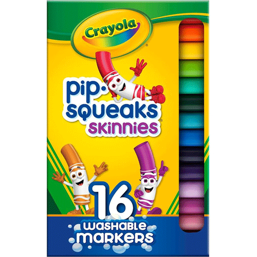 16 ct. Washable Pip Squeaks Skinnies-CY58-8146