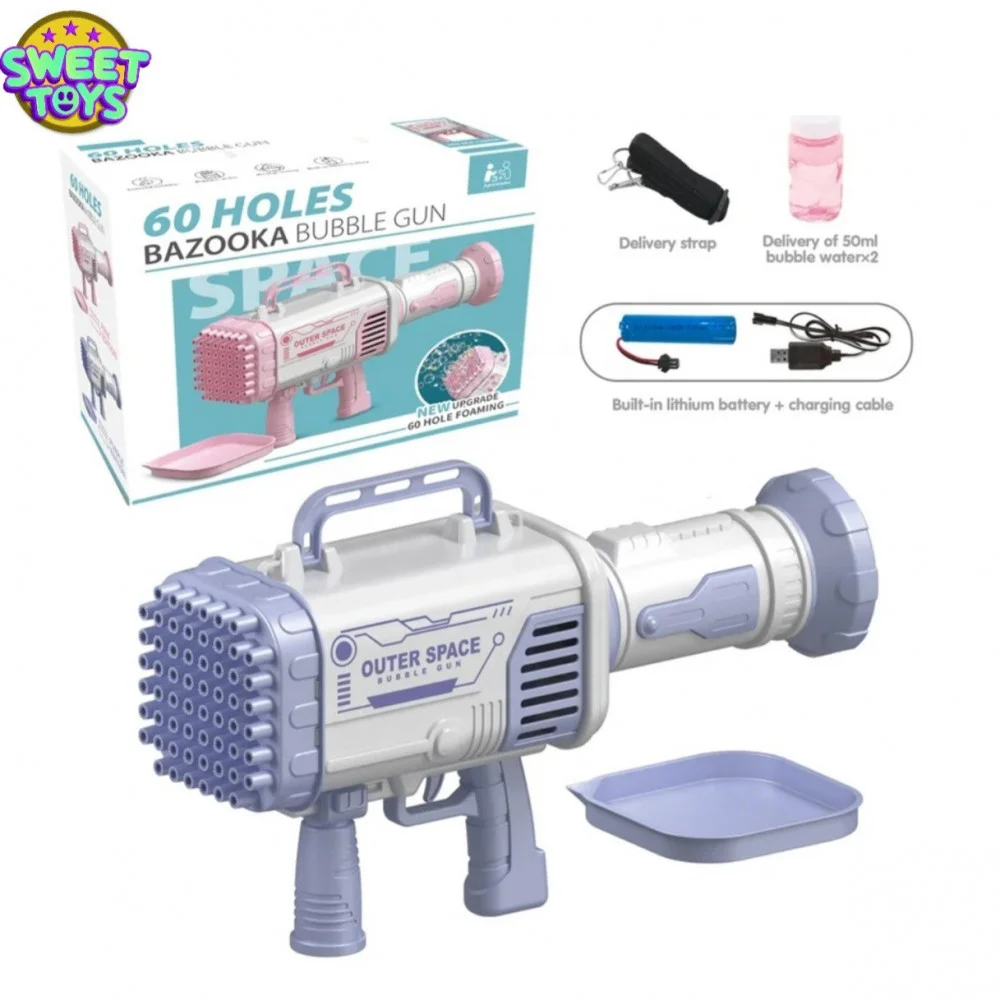 64 HOLES BAZOOKA BUBBLE GUN-ME0315B