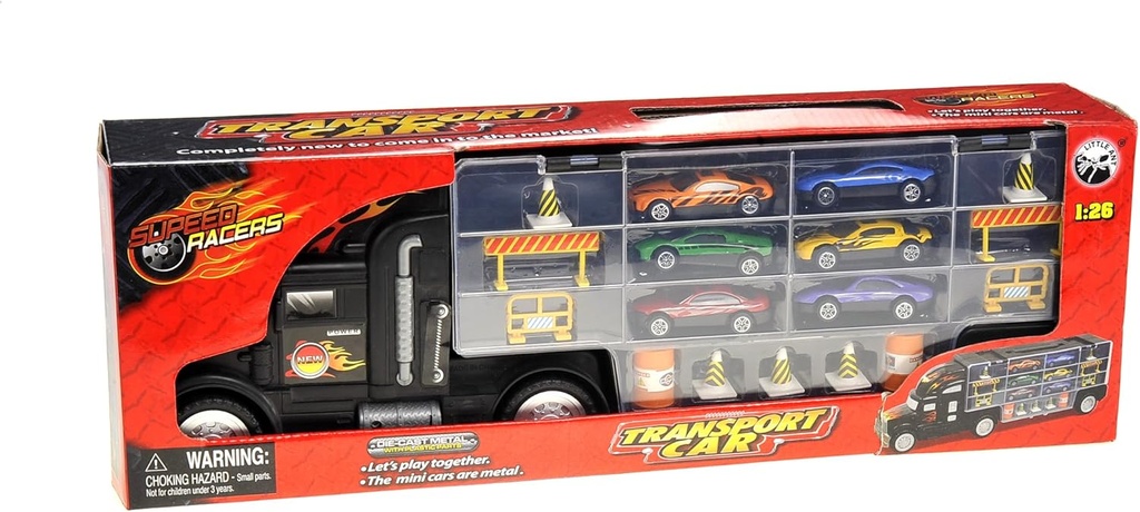 [691054503199] VALUE TRUCK CASE WITH 6 CARS -BTG476274