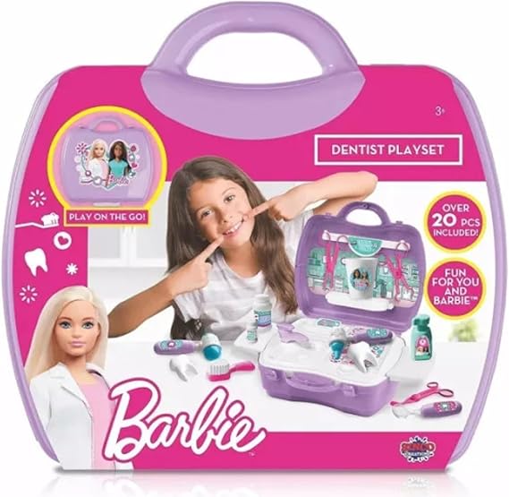 [8904432228044] Barbie Dentist Playset-ST-MAT0109