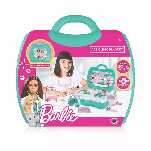 [8904432226286] Barbie Pet Clinic Set-ST-MAT0111