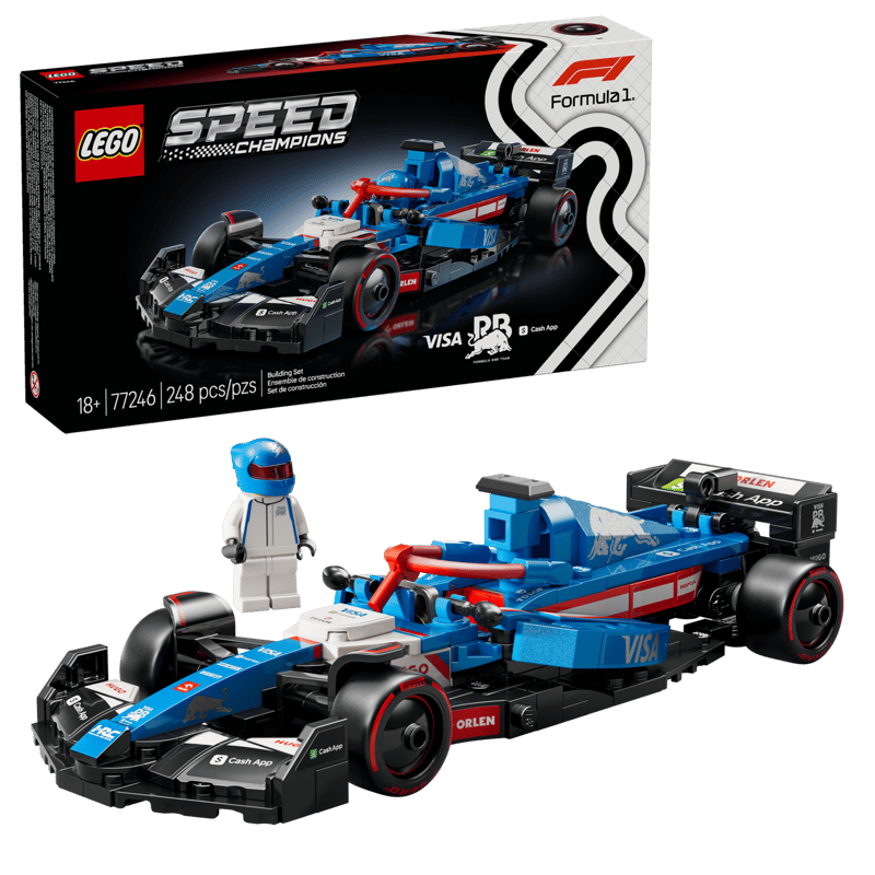 [5702017816135] Visa Cash App VCARB 01 F1 Race Car 
-LEGO 6527001