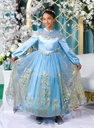 Golden Princess Cinderella Prestige Dress S 4-6 yrs