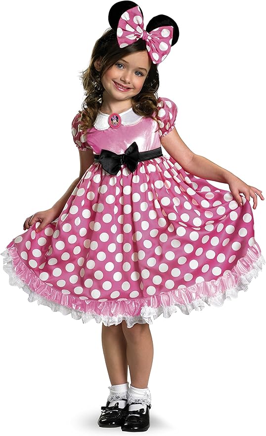 Pink Minnie Deluxe Glow in the Dark 4-6 yrs-42986L