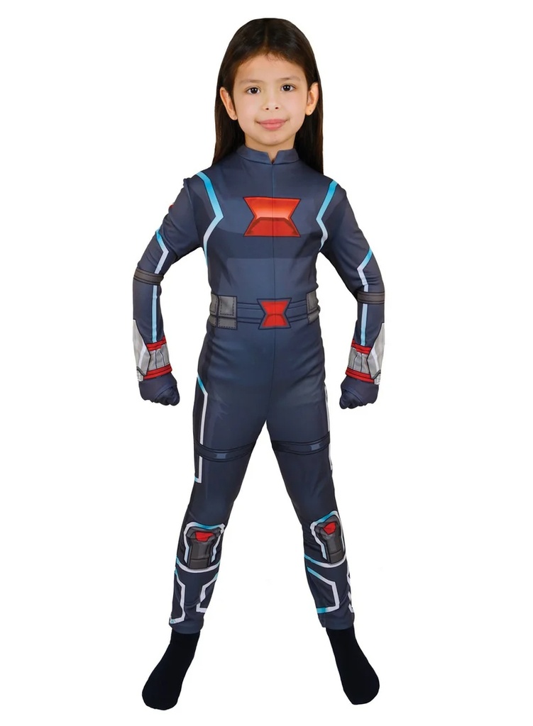 [6291106607208] BLACK WIDOW CLASSIC COSTUME 5-6 yrs -MAR-036-01 C/M