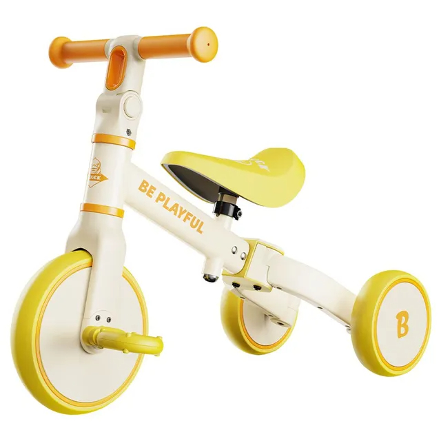 B.DUCK Tricycle & Balance Bike 1033 White-LD-1033-XX-01