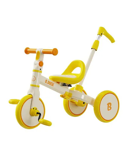 B.DUCK 2 in 1 Tricycle and Balance Bike w handle bar 2310-LD-2310-Y-02