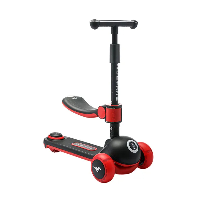 Ford Mustang Glider Scooter -KMQ609-BLACK