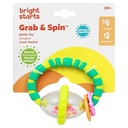 Bright Starts Grab & Spin Rattle and Teether Toy-8533