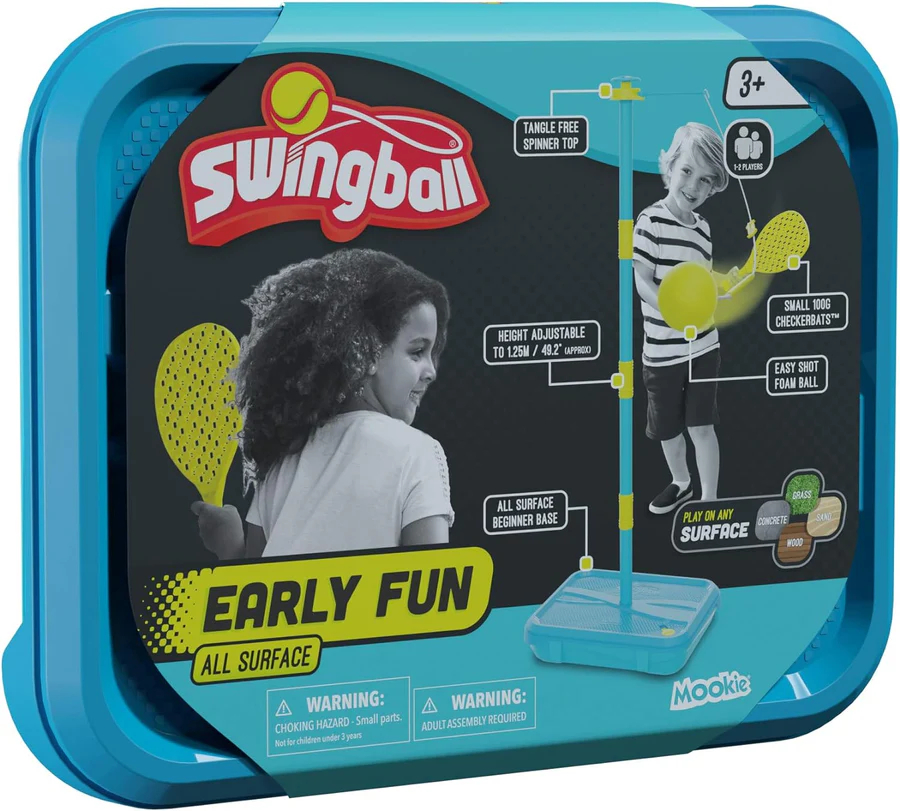 [5021854872952] SWINGBALL EARLY FUN W/ 2 CHECKER BATS & BALL-7295