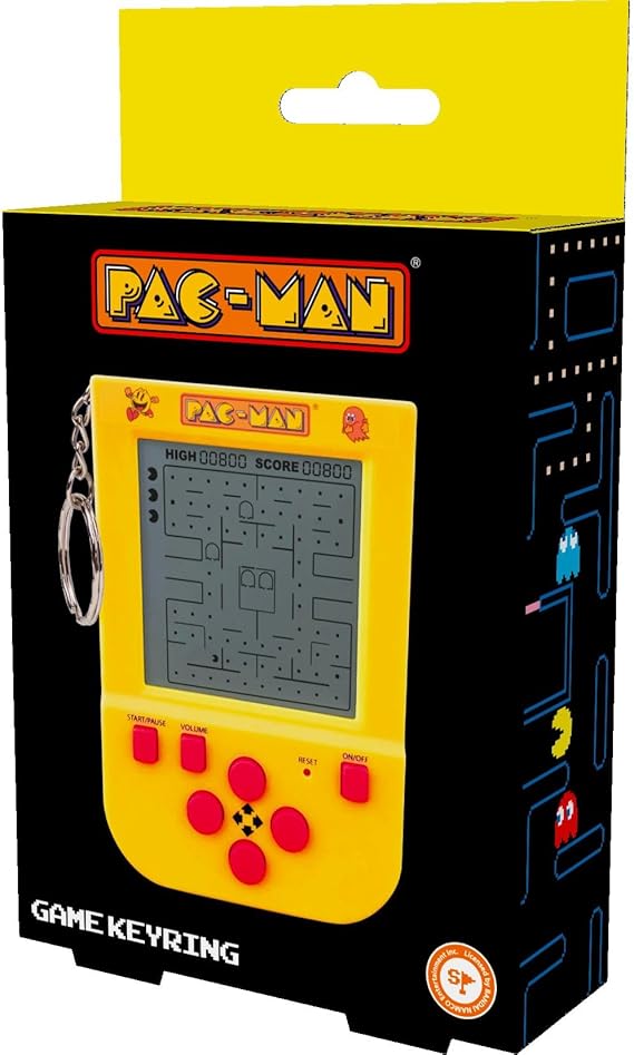 [5060949244984] FIZZ CREATION PAC MAN KEYRING ARCADE-320020