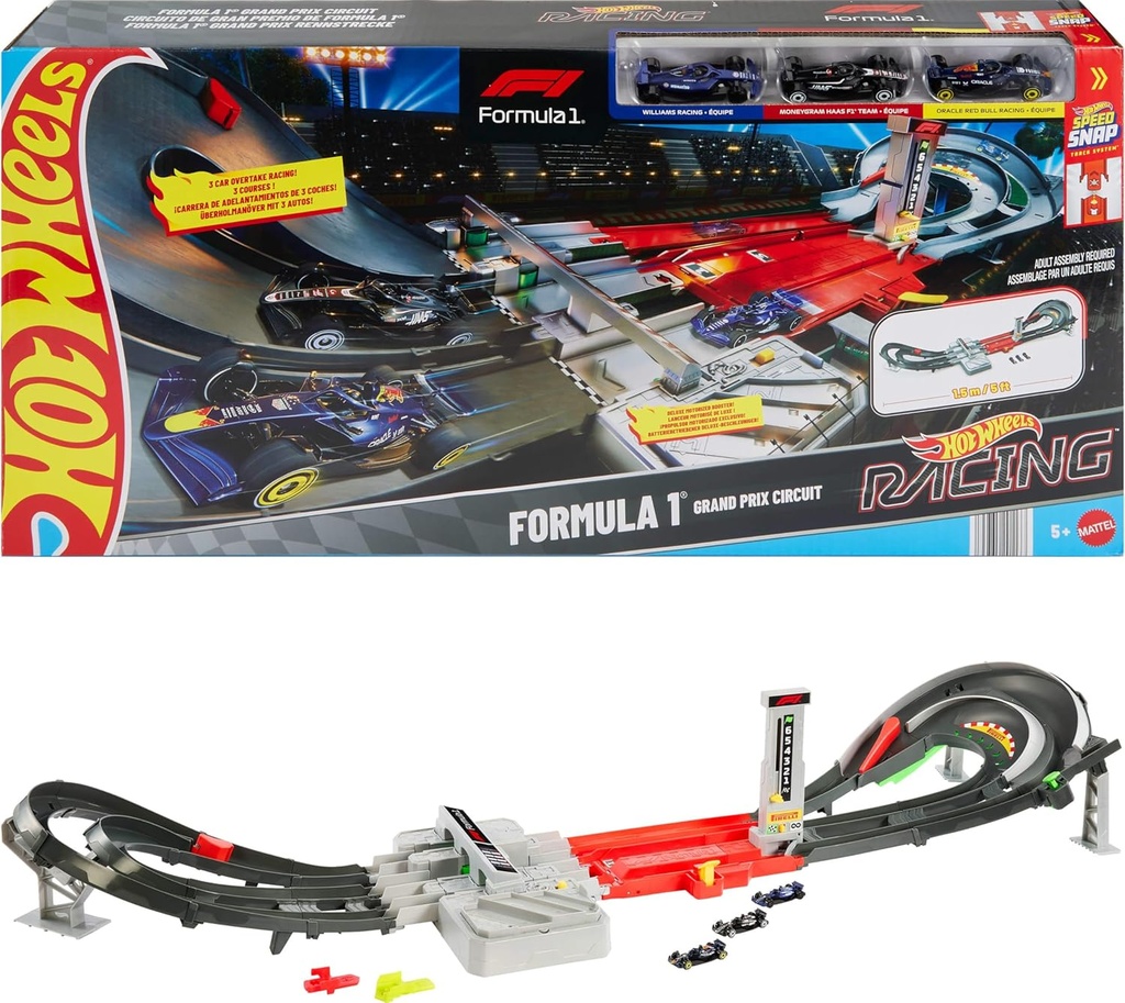 Hot Wheels Racing Grand Prix Trackset-JDY16