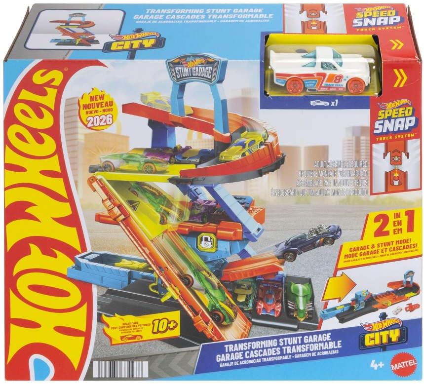 Hot Wheels City Stunt Garage-JHL94