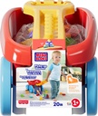 Mega Bloks Block Scooping Wagon-JFR30