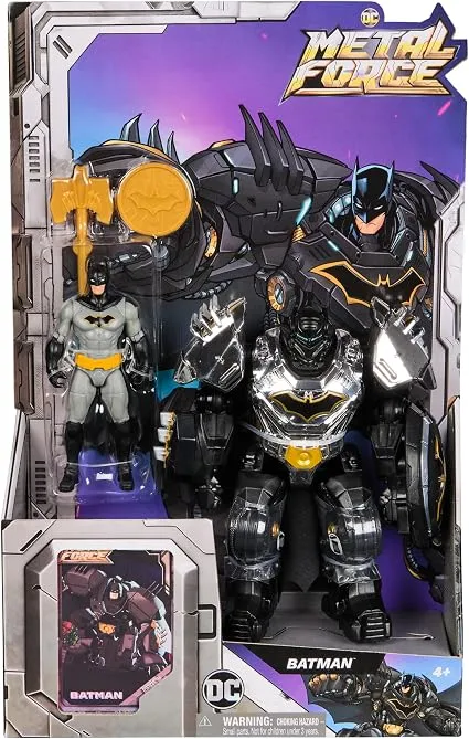 DC Metal Force Fig 6” Armor Attack Asst-6070887