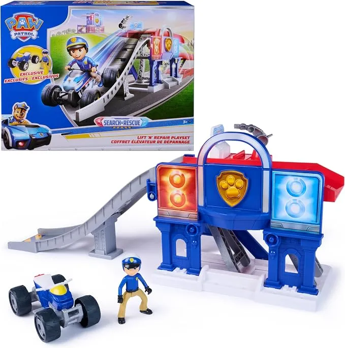 Paw Patrol Search & Rescue Lift & Repair Playset-6075556