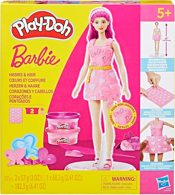 PD BARBIE HEARTS AND HAIR-G13575X0
