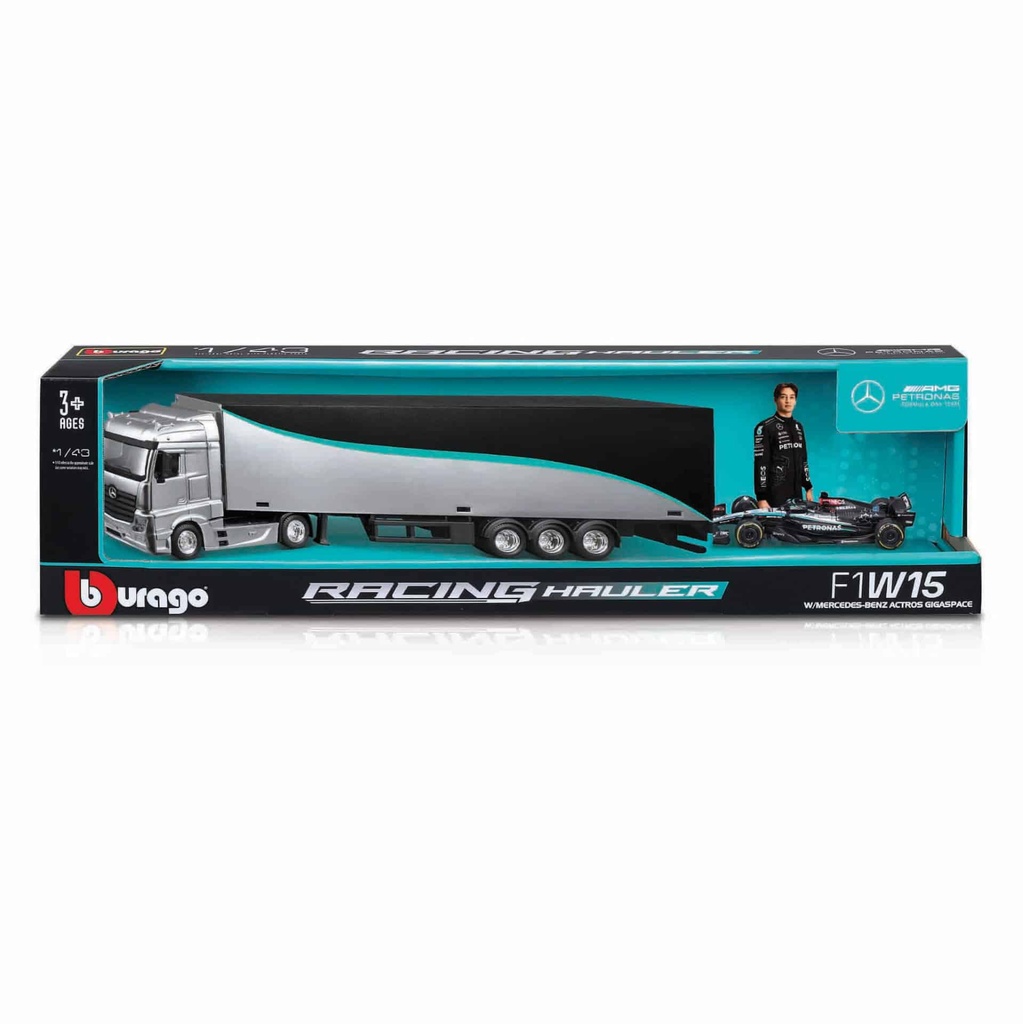 1:43 Formula and Semi Truck Mercedes-Bburago 18-38402