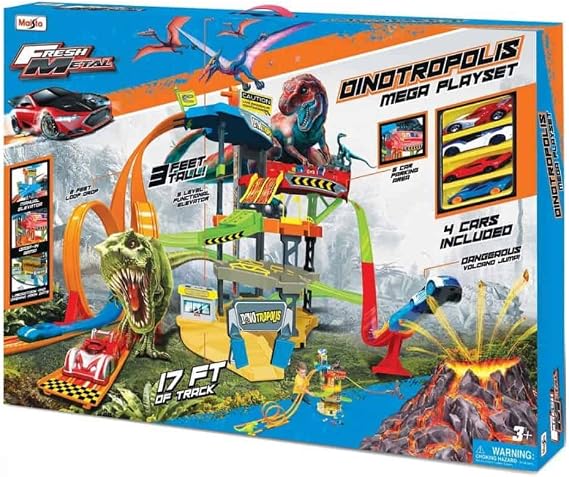 Maisto Dinotropolis Mega Playset-12398