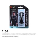 1:64 Formula Mercedes AMG Petronas F1 W16 Team -Bburago18-58002