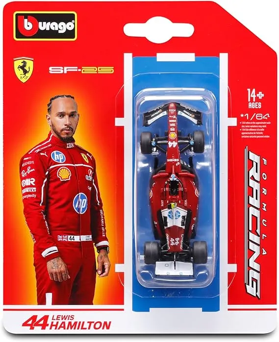 [4893993018321] 1:64 Ferrari Formula SF-25-Bburago 18-56801