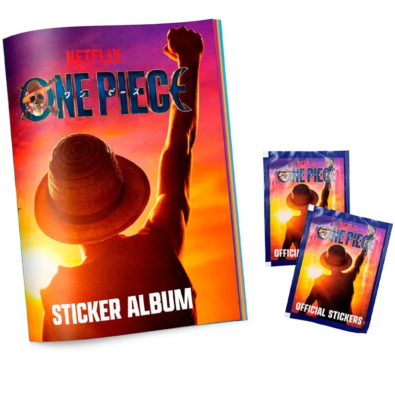 [8056126060253]  One Piece Sticker Album And  2 Blind bags-DMX0669