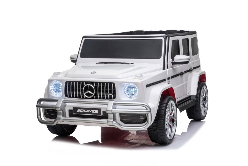 [6297668646310] Mercedes-Benz
G63 White 2.4G-S307
 24V7AH
